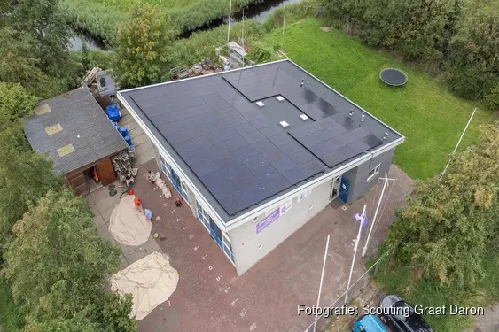 Scouting Graaf Daron Klaar Voor Groene Toekomst Met Zonnepanelen