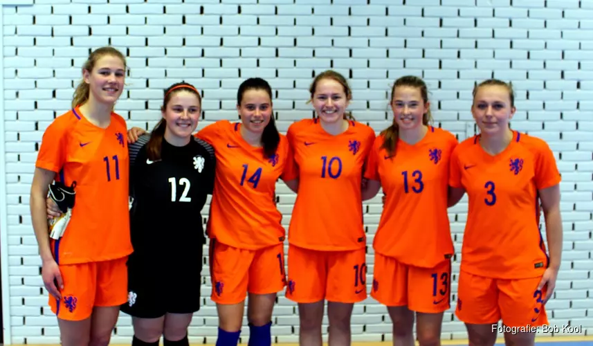 Noordhollandse talenten in Oranje-beloftenteam zaal