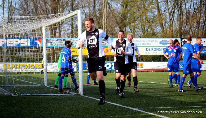 Kolping Boys blijft aan winnende hand, Alkmaarsche Boys in problemen