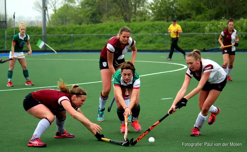 Geflatteerde nederlaag AMHC-dames, ruime winst voor heren