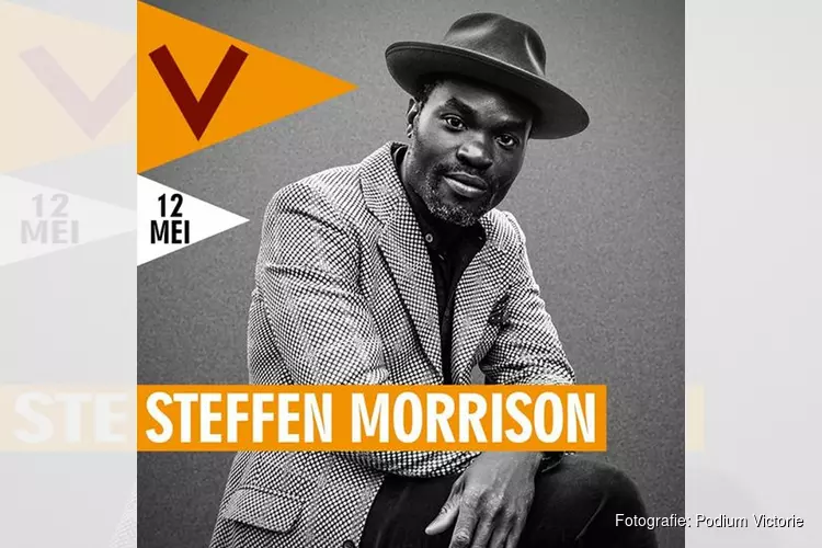 Steffen Morrison op 12 mei in Podium Victorie