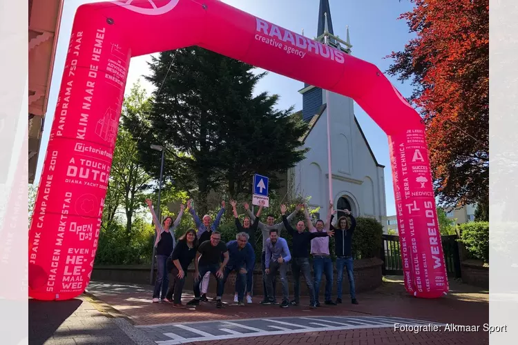 Mooie weer lokt extra deelnemers naar hardloopevenement