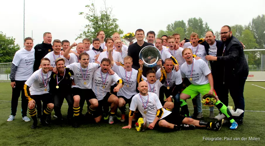 SV Koedijk trotse kampioen 4e Klasse B