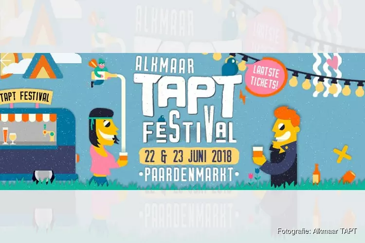 Alkmaar TAPT Festival op 22 & 23 juni 2018