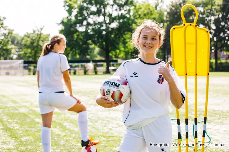 VV Alkmaar Soccer Camps voor meiden van 6 tot en met 16 jaar