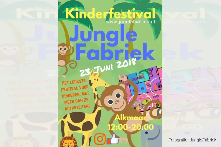 Deze zaterdag op 23 juni: Jungle Fabriek Koel 310