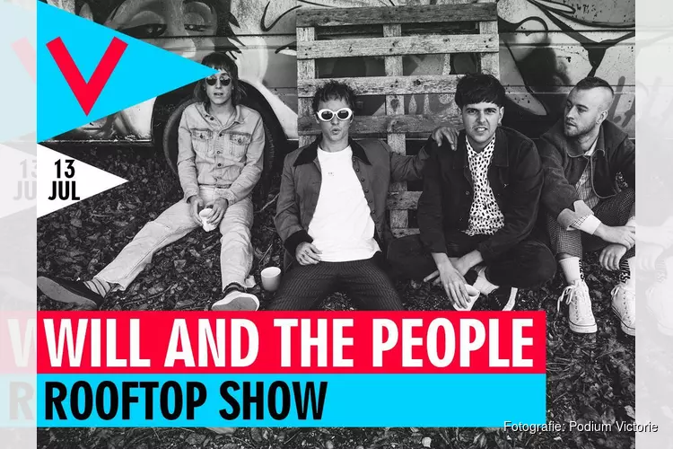 Will and the People geven Rooftop Show op 13 juli