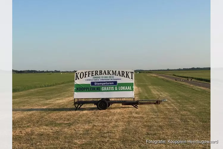 Kofferbakmarkt Stompetoren weer terug zondag 15 juli