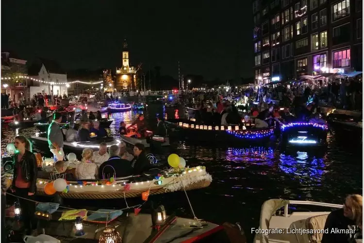 Zaterdagavond lichtjesavond in Alkmaar