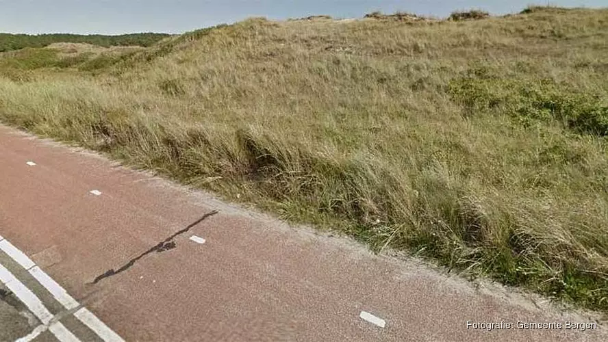 Fietspad naar Hargen aan Zee