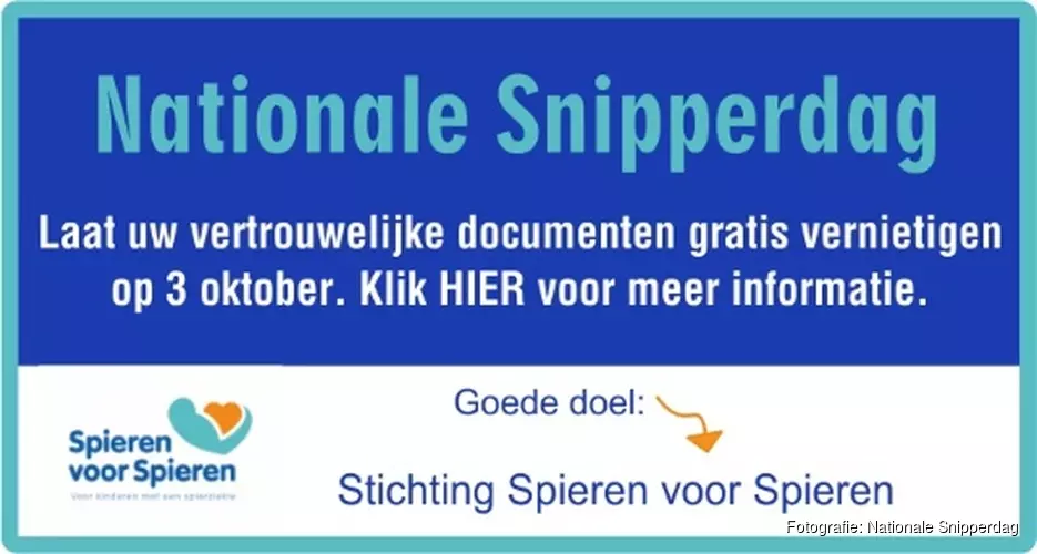 3 Oktober Nationale Snipperdag van Reisswolf