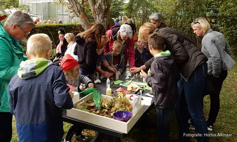 Kom naar de herfstmarkt, de entree is gratis