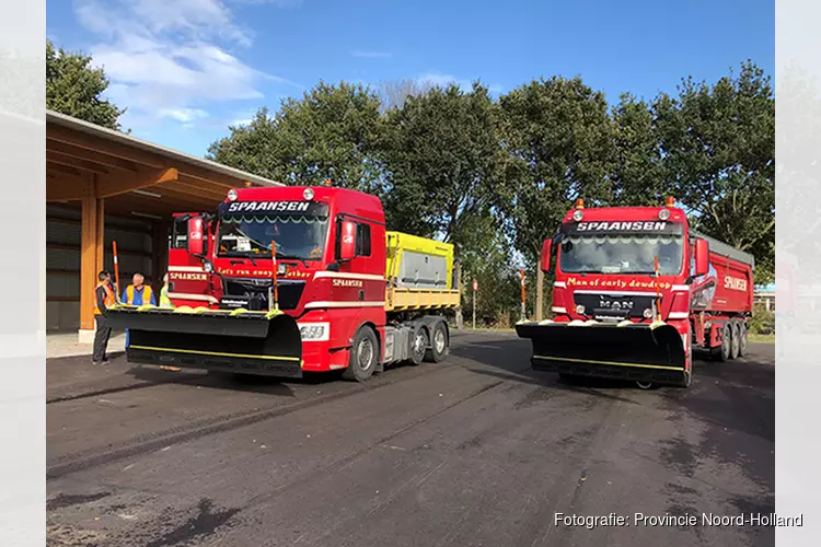 Jaarlijkse vlootschouw: Noord-Holland klaar voor strooiseizoen