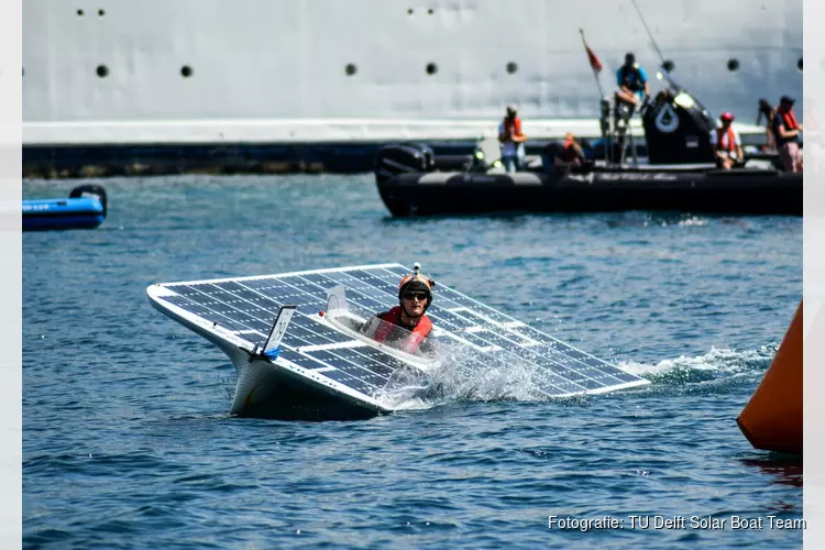 Student Wouter uit Alkmaar werkt met het TU Delft Solar Boat Team aan de eerste Nederlandse zonneboot voor op open zee