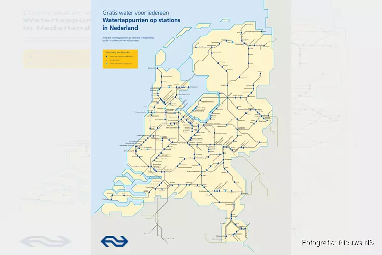 NS opent eerste watertappunt op station Alkmaar