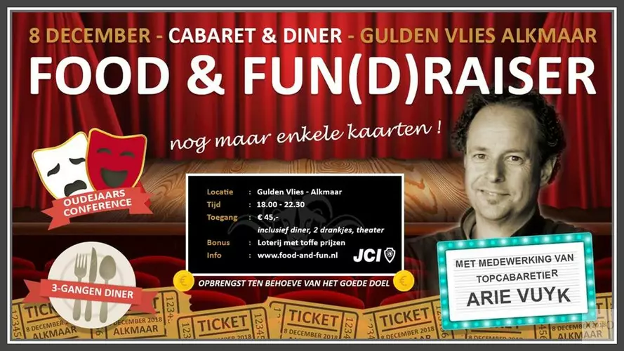 Drie gangen cabaret voor mindervalide kinderen