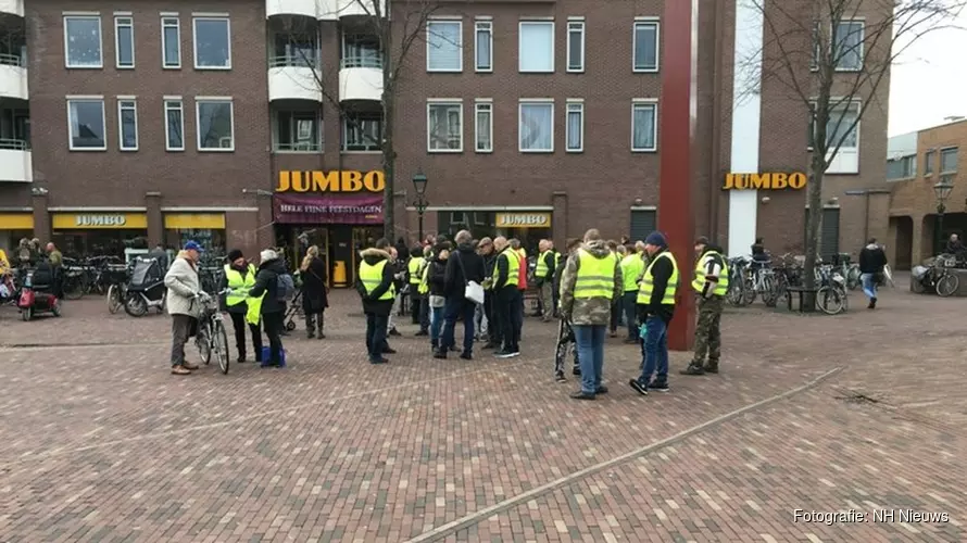 Protest van &#39;gele hesjes&#39; in Alkmaar vreedzaam verlopen