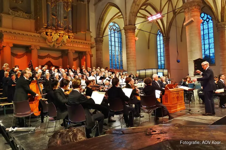 Alkmaarse Oratorium Vereniging geeft concert in De Grote Kerk