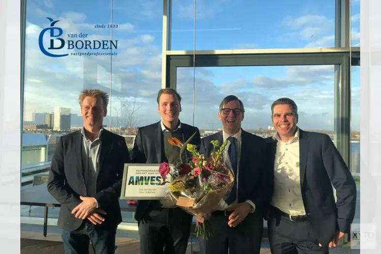 Van der Borden Vastgoedprofessionals verkozen tot AMVEST Vastgoedmanager 2018