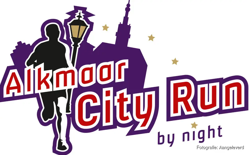 Ook kids rennen tijdens Alkmaar City Run by Night