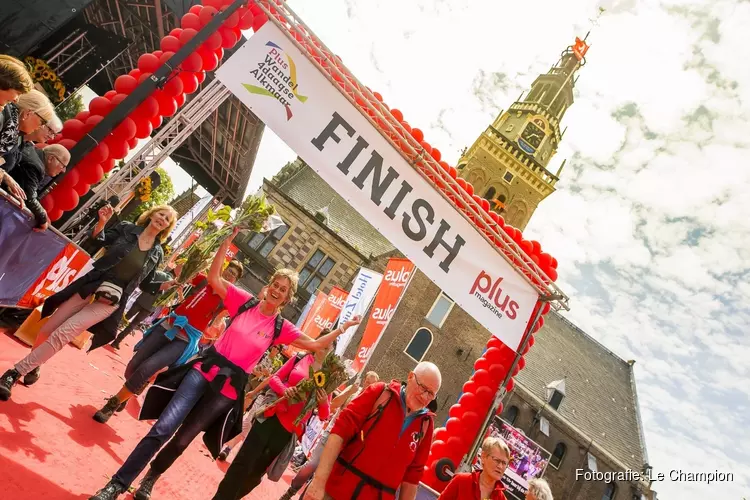 Inspanning en ontspanning tijdens Plus Wandel4daagse Alkmaar