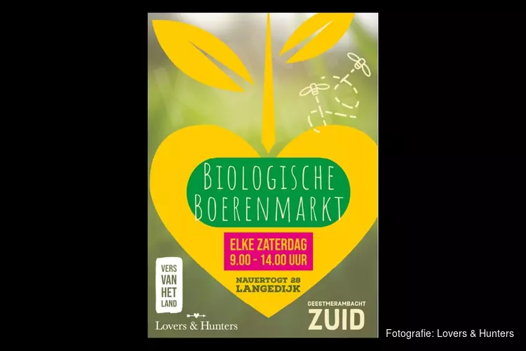 Biologische boerenmarkt Recreatiegebied Geestmerambacht