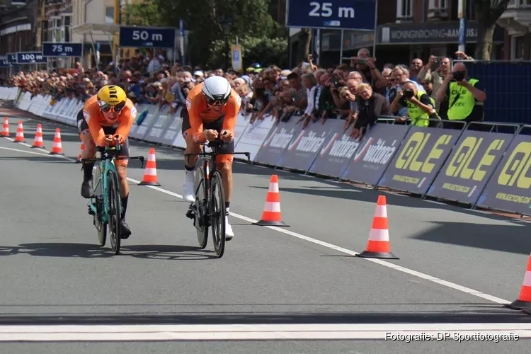 Oranje wint Mixed Relay op EK Wielrennen