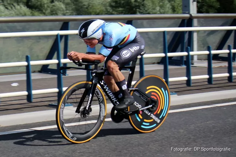 Toptalent Evenepoel schittert tijdens EK tijdrijden