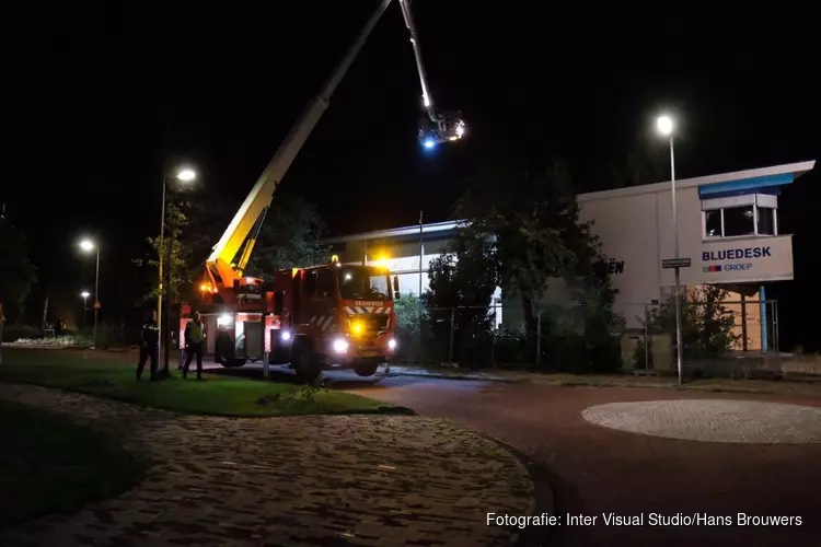 Schade door brand in leegstaand bedrijfspand Alkmaar