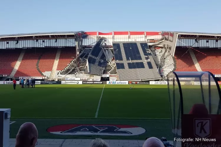 Onderzoeksraad geeft ingestort AZ-stadion vrij: volgende week beslissing