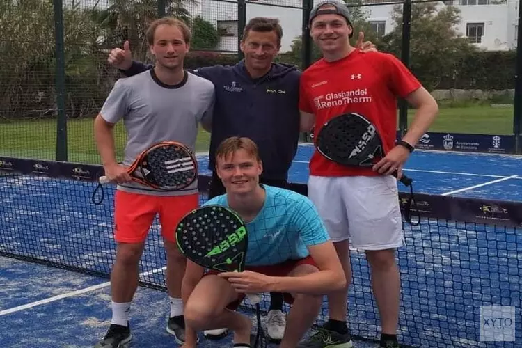 Vier spelers TPC Daalmeer in voorselectie Nederlands Padelteam