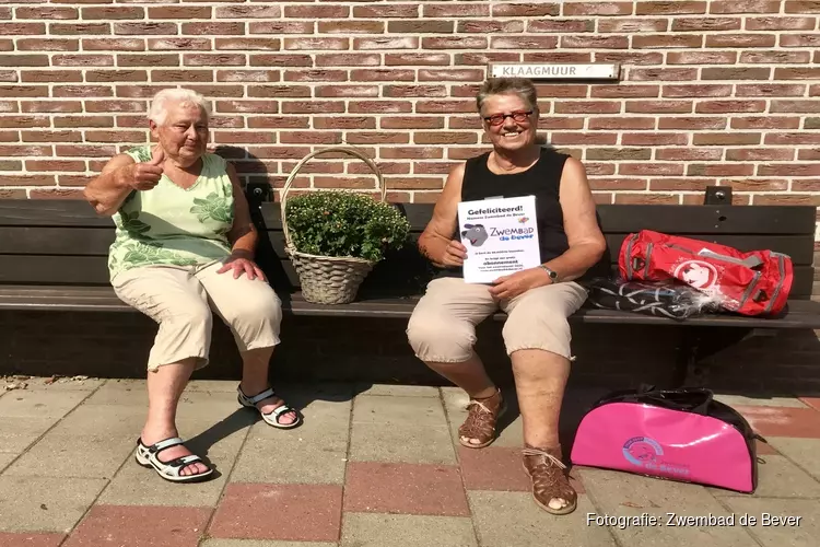 Zwembad de Bever ontvangt de 40.000ste bezoeker