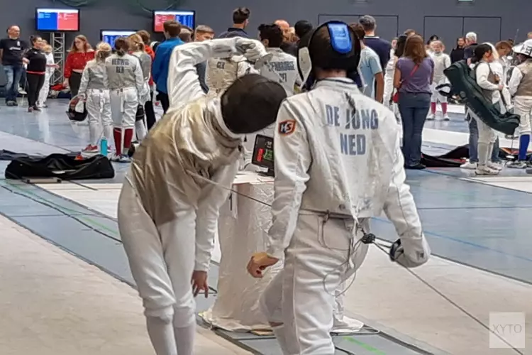 Drie maal goud voor HollandSchermen op Duitse en Nederlandse schermtoernooien