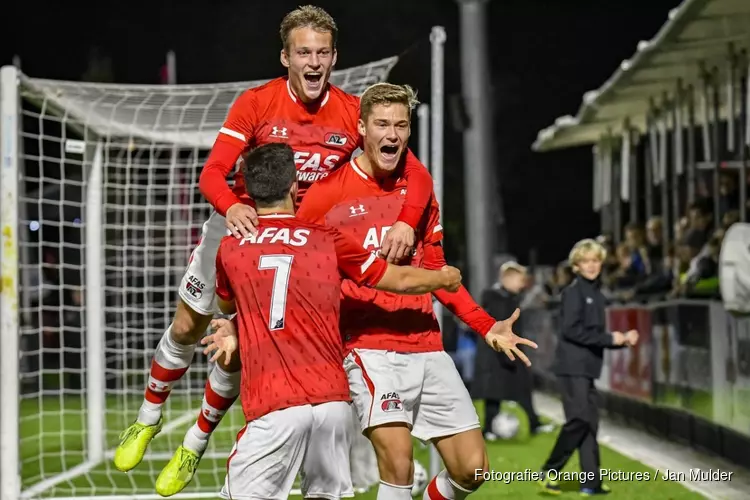 Jong AZ wint beloftenderby van Jong Ajax