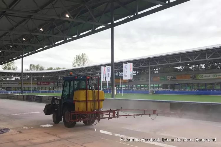 IJs van Alkmaarse schaatsbaan gesmolten door (te) warm oktoberweer