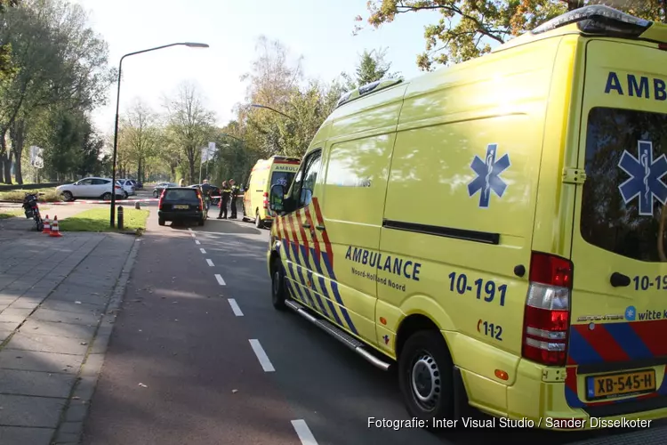 Fietsster zwaargewond in Heiloo