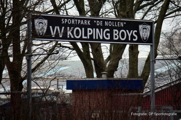 Kolping Boys heeft eerste zege te pakken