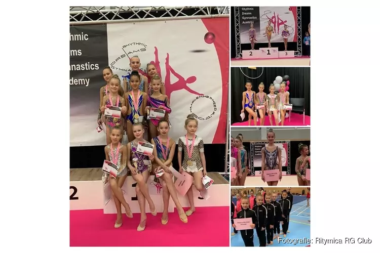 Goede prestaties Ritmica RG Club tijdens Dream Cup 2019