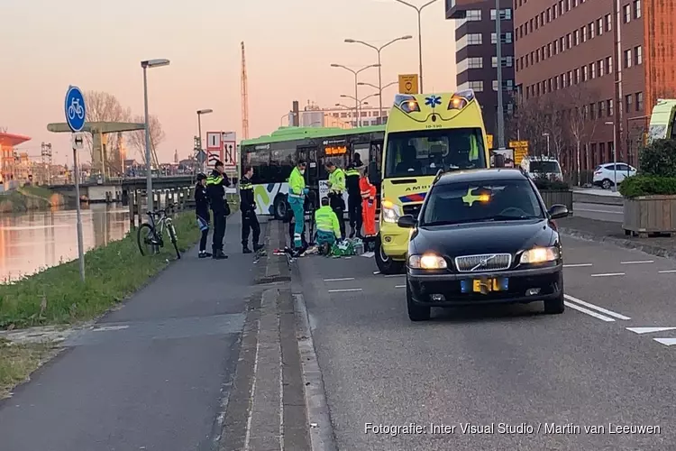 Fietser overleden na ongeval Helderseweg