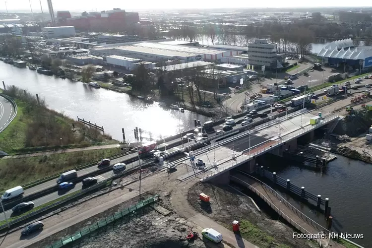 Einde ellende rond Leeghwaterbrug in zicht