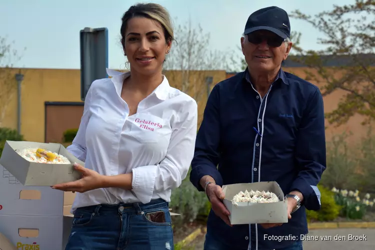 Gelateria Elisa doneert 20 ijstaarten aan bewoners en personeel Zuyder Waert