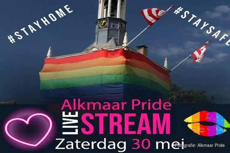 Alkmaar Pride livestream zaterdag 30 mei 2020