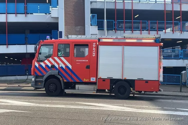 Korte brand in parkeergarage in Alkmaar