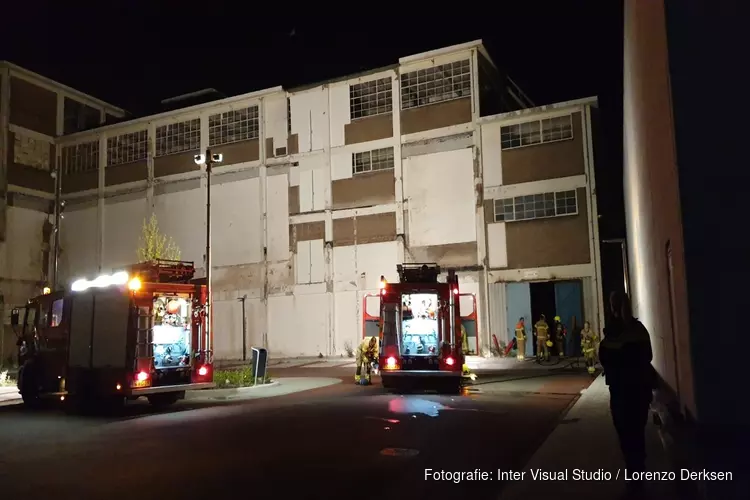 Brandje in voormalige chocoladefabriek snel onder controle