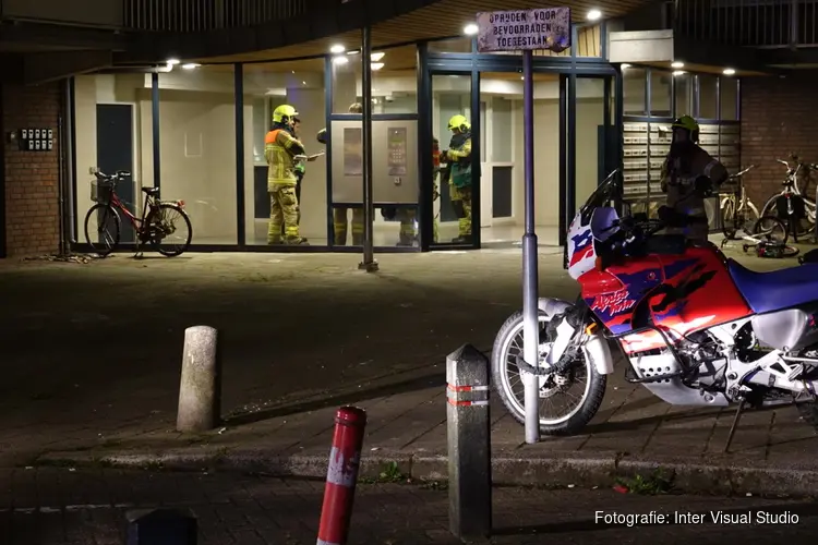 Vermoedelijke brandstichting in woning