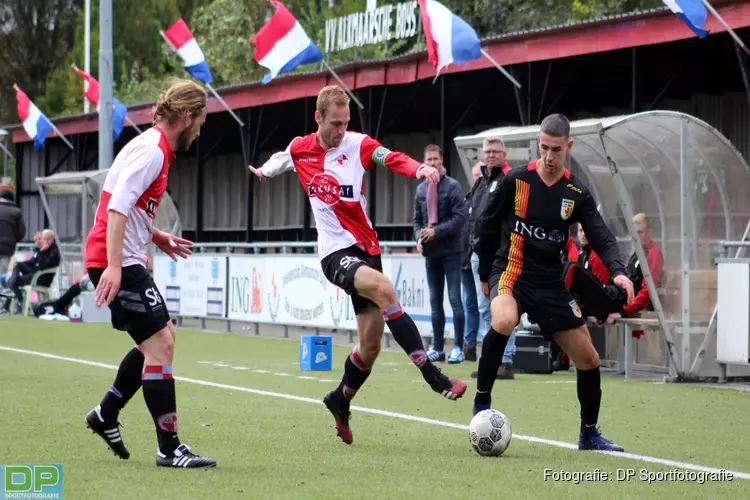 Schagen United in tumultueus duel langs Alkmaarsche Boys