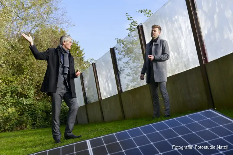 K_Dekker, Sunprojects, Krinkels BV en Sunconnect winnen samen gunning Energieleverend Geluidsscherm