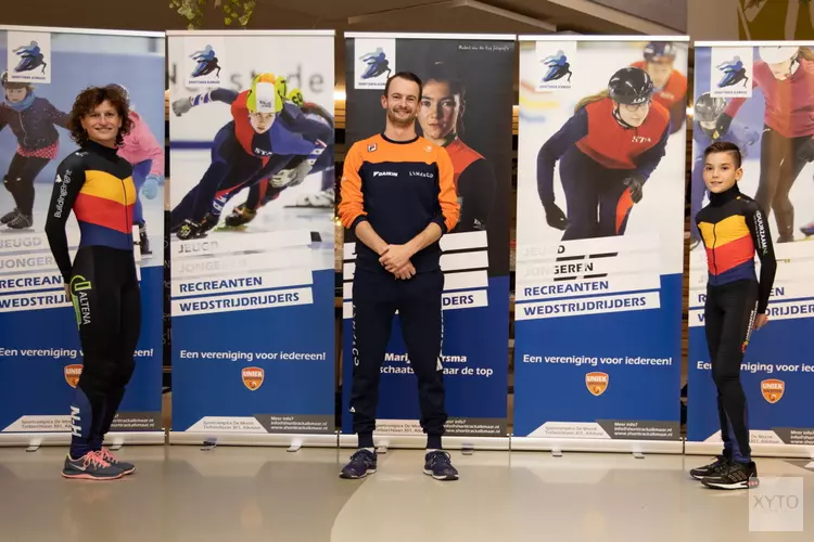 Topshorttracker Itzhak de Laat lanceert nieuw clubpak Shorttrack Alkmaar