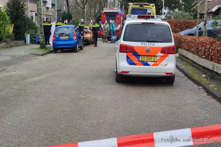 Brand in woning Alkmaar