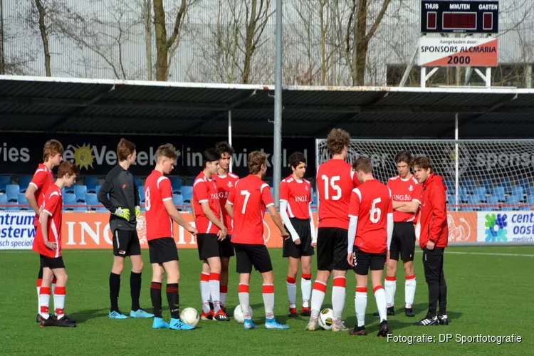 Alcmaria Victrix laat alle jeugd voetballen...in Champions League en WK